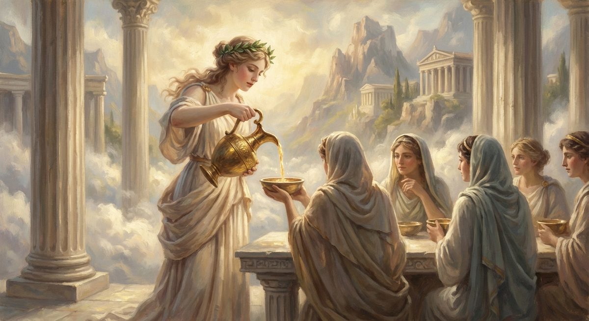 Hebe &ndash; G&ouml;ttin der Jugend und Mundschenkin des Olymp