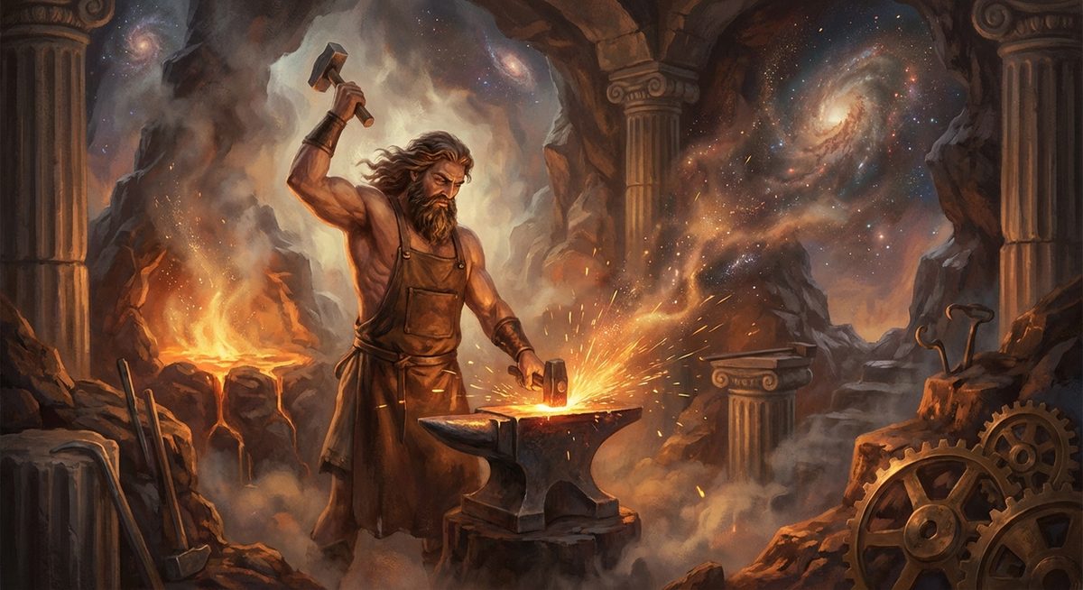 Hephaistos &ndash; Der g&ouml;ttliche Schmied und Meister des Feuers