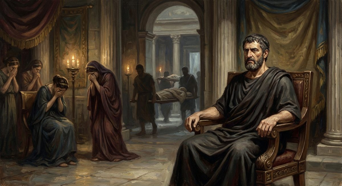 Brutus empf&auml;ngt seine toten S&ouml;hne &ndash; Pflicht und Zerrissenheit bei Jacques-Louis David