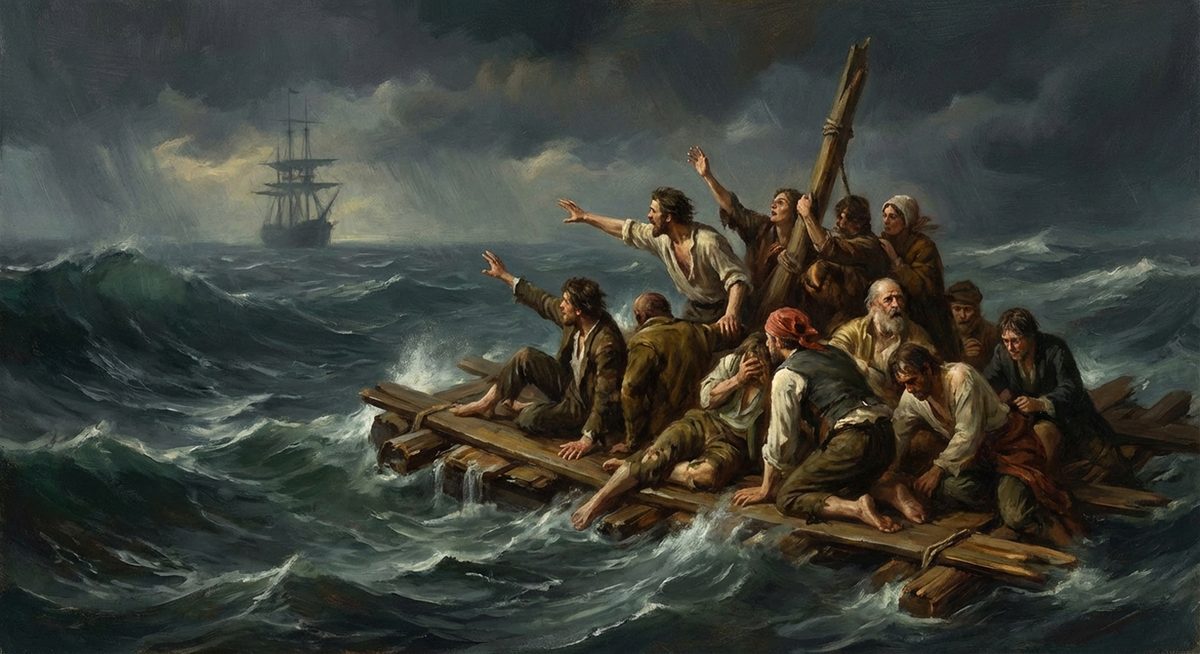 Das Flo&szlig; der Medusa &ndash; Th&eacute;odore G&eacute;ricaults monumentales Historienbild