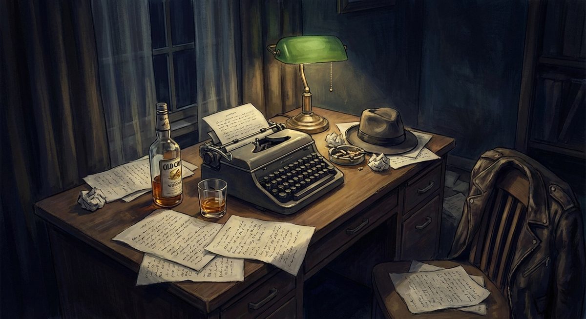 Alkohol und Autor: Haben literarische Begabung und Trunksucht dieselbe Wurzel?