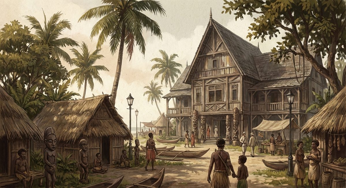 Unserdeutsch &ndash; wie in Papua-Neuguinea die einzige deutsche Kreolsprache der Welt entstand